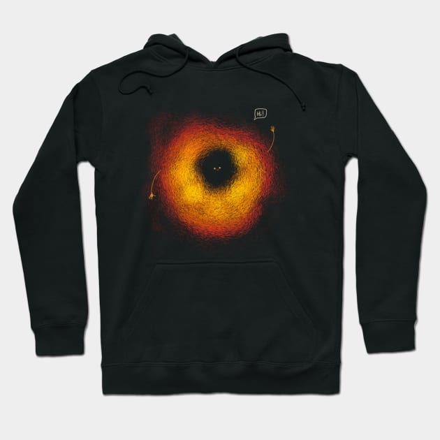 The Black Hole Hoodie by julianamotzko